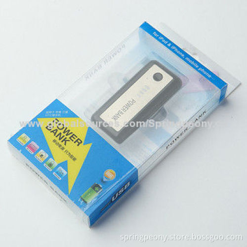 Power Bank with USB2.0, LED Flashlight, Power Supply and Mobile Charger